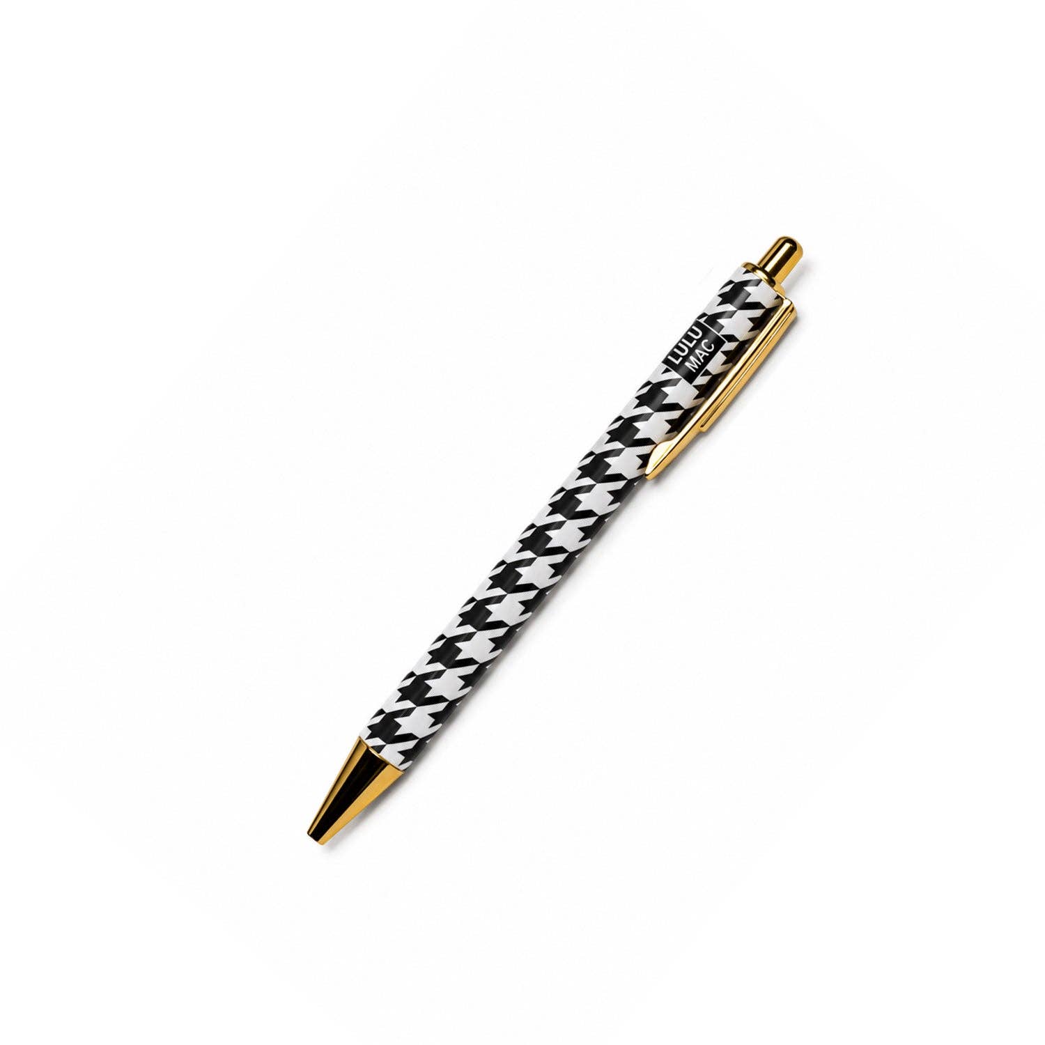 Lulu Mac Houndstooth Ink Pen